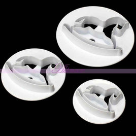 3 Piece Rocking Horse Fondant Cutters
