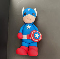 3D Super Hero  Cake Decoration