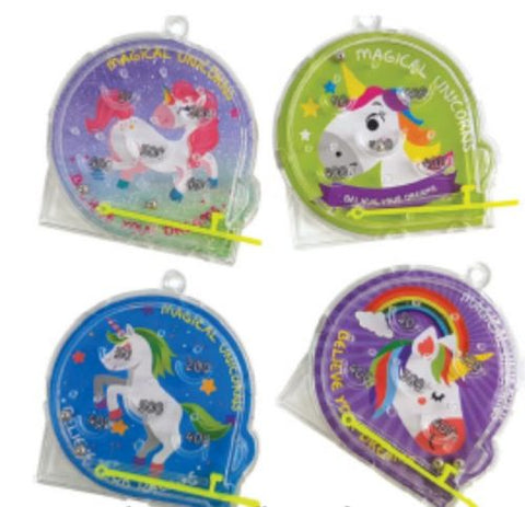 Unicorn Pinball Party Favours. Adorable!