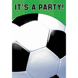 Soccer/ Football Theme Party Invitations