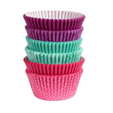 Wilton Baking Cups, Pink, Turquoise, Purple x150 Wilton