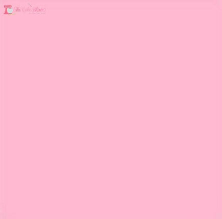 6 Inch Square Pink Cake Board