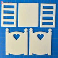 Baby Cot 3d Gumpaste Mould