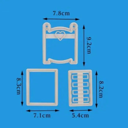 Baby Cot 3d Gumpaste Mould