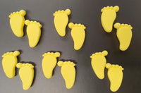 Baby Feet Edible Cake Decorations