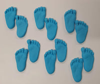 Baby Feet Edible Cake Decorations