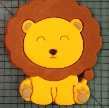 Handmade Baby Lion Edible Decoration