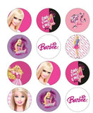 Barbie Wafer Paper Cupcake Toppers The Cake Mixer