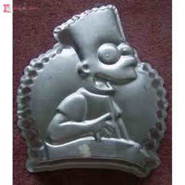 Bart Simpson Cake Tin Hire