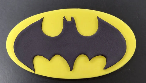 Batman Symbol Edible Cake Decoration