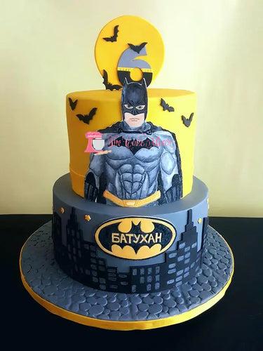 Batman birthday cake, city scape, gotham, batman fondant figure, bat  signal, first birthday, smash cake, Tiny… | Fondant cakes birthday, Batman  birthday cakes, Cake