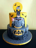 Batman Theme Birthday Cake - The Cake Mixer