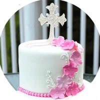 Beautiful Cross Silicone Mould.