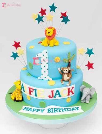 Beautiful 1st Birthday Cake - Choose a Design