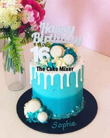 Celebration Buttercream Drip Cake. Choose Your Colour - The Cake Mixer