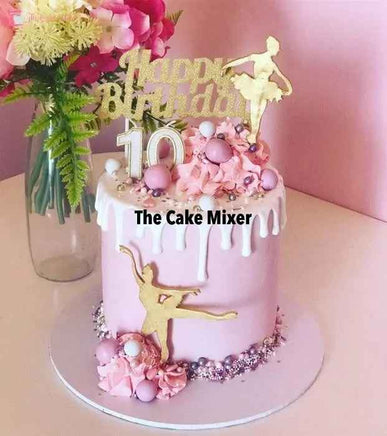 Celebration Buttercream Drip Cake. Choose Your Colour - The Cake Mixer