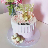 Celebration Buttercream Drip Cake. Choose Your Colour - The Cake Mixer