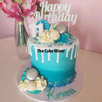 Celebration Buttercream Drip Cake. Choose Your Colour - The Cake Mixer