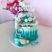 Celebration Buttercream Drip Cake. Choose Your Colour - The Cake Mixer