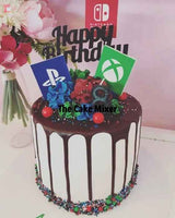 Celebration Buttercream Drip Cake. Choose Your Colour - The Cake Mixer
