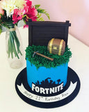 Super Cool Fortnite Theme Birthday Cake - Cakes Made to order - The Cake Mixer