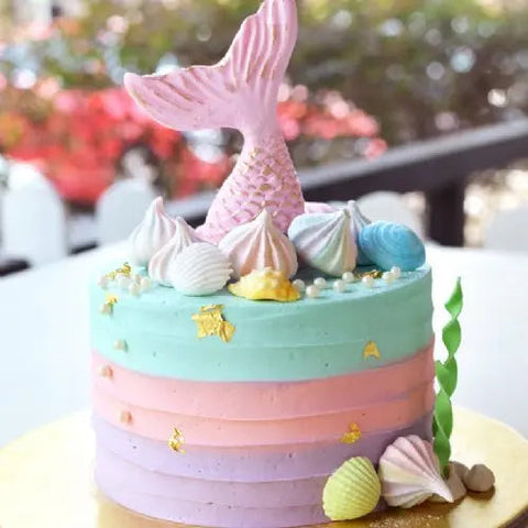 Adorable Mermaid Cake. Choose a Design.