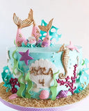 Adorable Mermaid Cake. Choose a Design. - Cakes Made to Order - The Cake Mixer