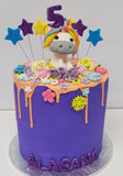 Beautiful Handmade Unicorn Cake toys&parties.co.nz