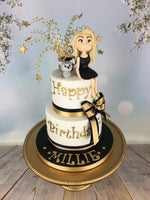 Black & Gold Theme Cakes