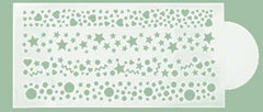 Border Pattern Cake Deorating Stencil