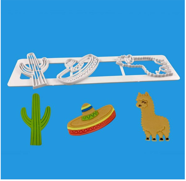 Mexican Theme Strip Cutter The Cake Mixer