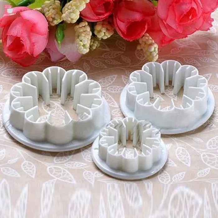 Flower fondant cutters hotsell