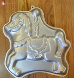 Carousel Horse Cake Tin Hire toys&parties.co.nz