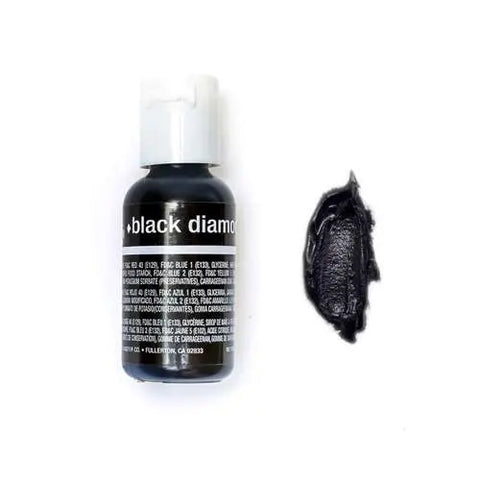 Chefmaster Black Diamond Liqua Gel 20gm