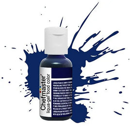 Chefmaster Navy Gel Colouring. Liqua Gel 20gm