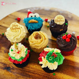 Christmas theme standard size cupcakes toys&parties.co.nz