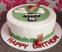 Sports Theme Birthday Cake