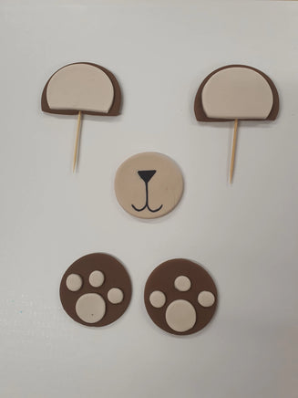 Cute Bear Edible Cake Decorating Kit