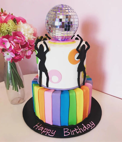 Disco Theme Cake