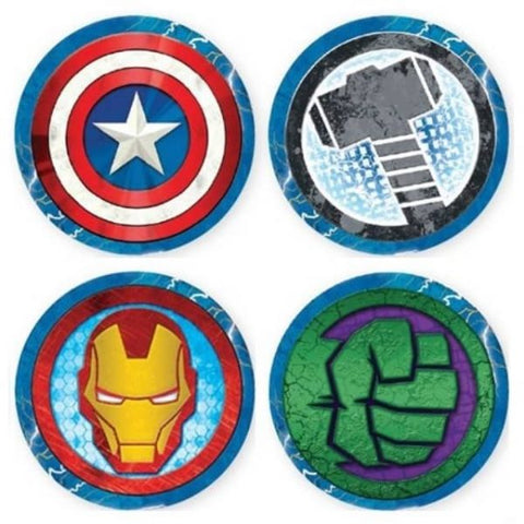Avengers Party Invitations With Envelopes - Pack of 8