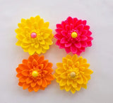 Edible 2D Flower Cake Decorations x20 The Cake Mixer