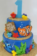 Edible Cake Kit. Sea Theme toys&parties.co.nz