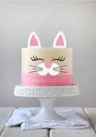 Edible Cute Cat Cake Kit