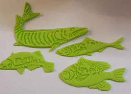 Edible Fish Cake Decorations. Set of 12.