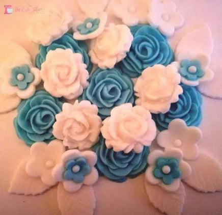 Edible Flower Cake Decorations. Choose a Style
