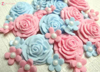 Edible Flower Cake Decorations. Choose a Style