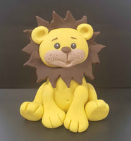 Edible 3D Safari Animals Cake Decorations