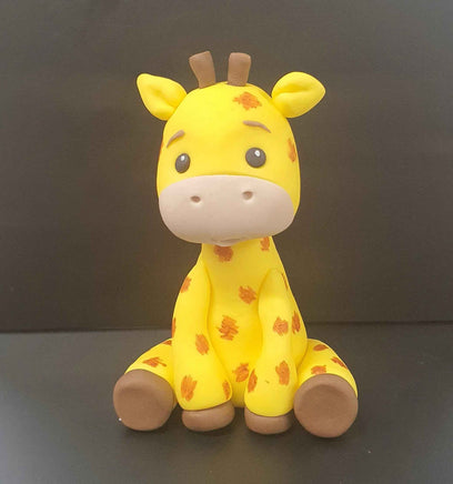 Edible 3D Safari Animals Cake Decorations