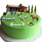 Equestrian Edible Premium Wafer Paper Cake Topper The Cake Mixer