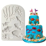 Fish Theme Silicone Mould The Cake Mixer